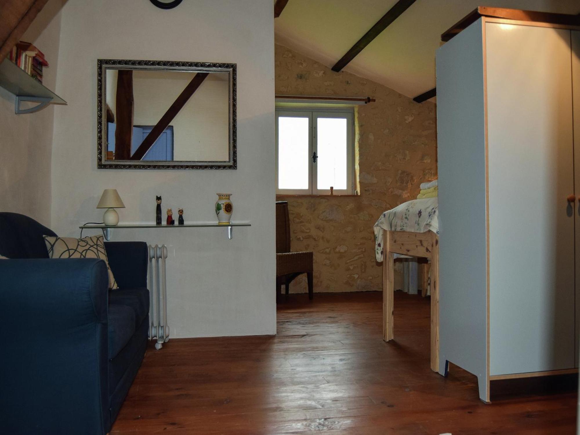 Snug Cottage In Saint Eutrope De Born With Pool מראה חיצוני תמונה